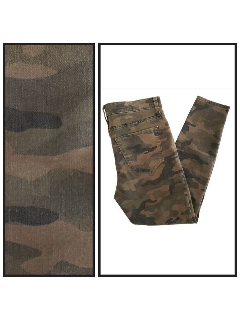 Gap Denim Legging Camo Skinny Jeans Womens 6/28 Stretch Mid Rise - Picture 1 of 9